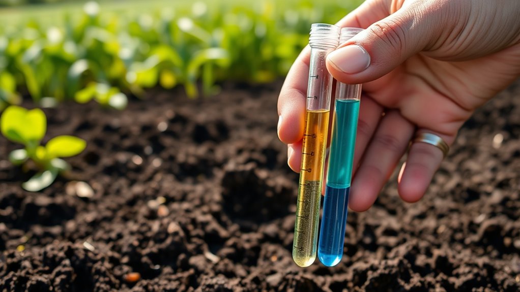 test soil ph after harvest