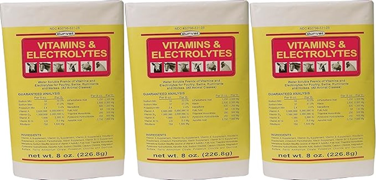 three pack vitamin electrolytes