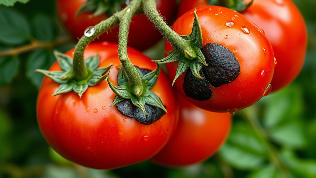 tomato blossom end rot diagnosis