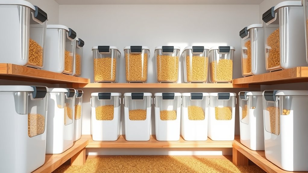top chicken feed storage bins