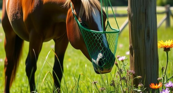 top horse grazing waste reducing nets