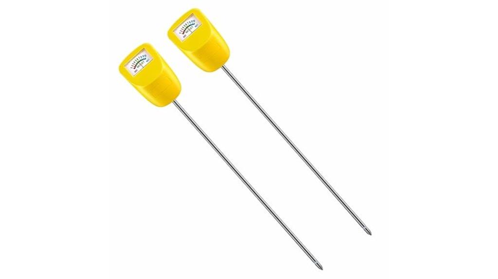 two long stem meters