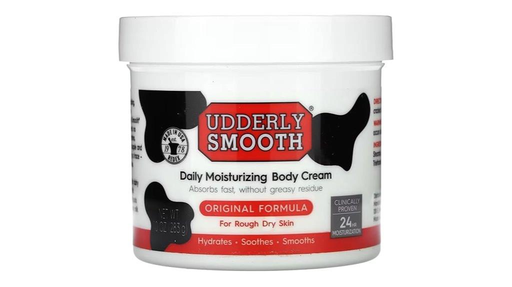 udderly smooth moisturizing cream
