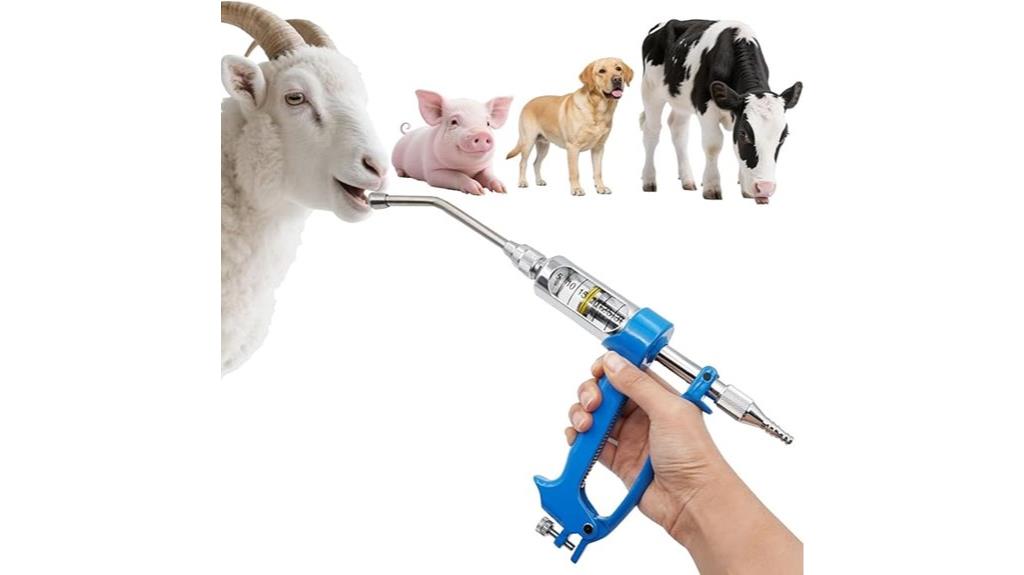veterinary livestock feeding gun