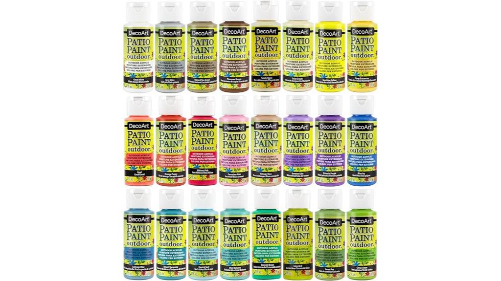 vivid outdoor craft paints