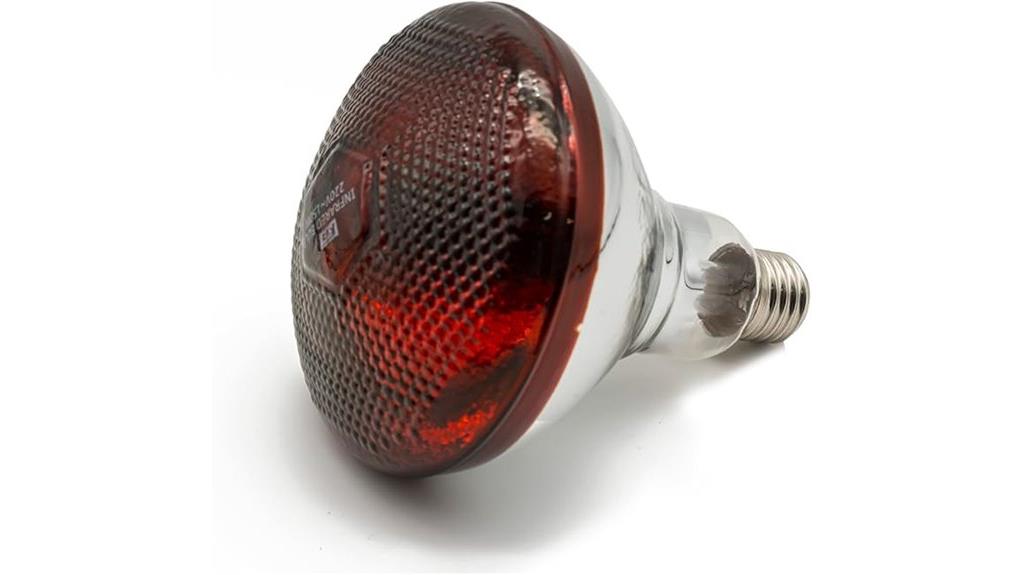 waterproof infrared poultry bulb