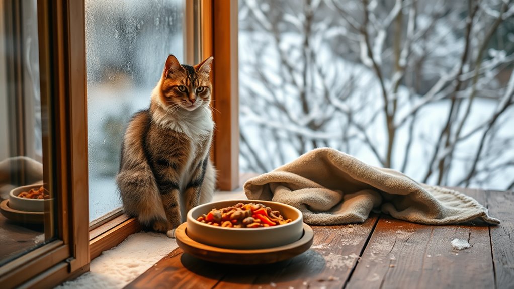winter cat metabolic needs