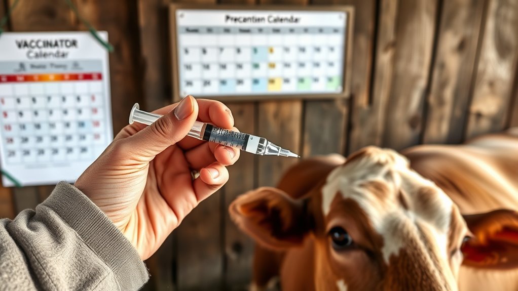 winter cattle vaccine strategies