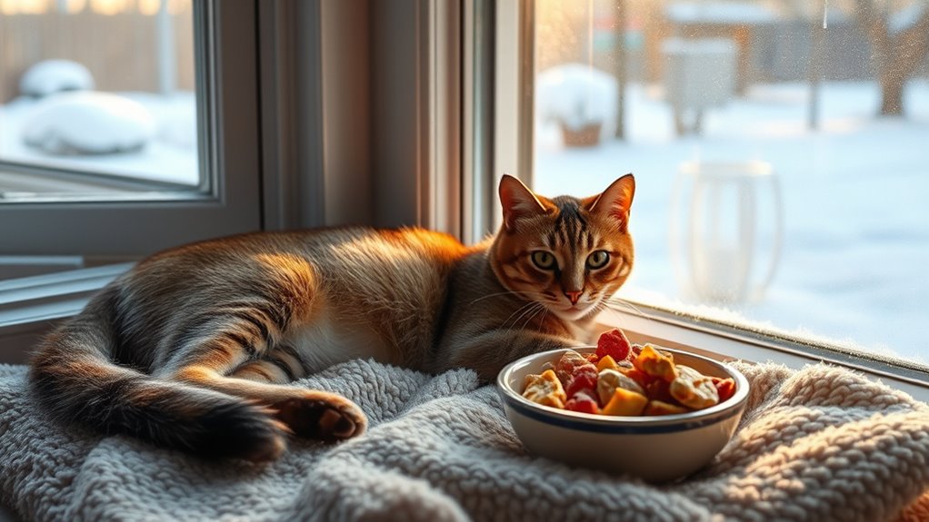 winter treat portion control