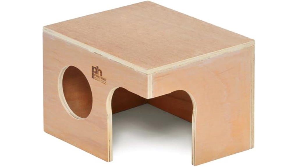 wood rabbit hut