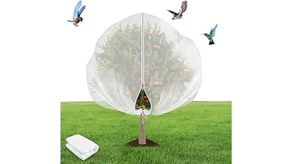 zippered fruit net cover