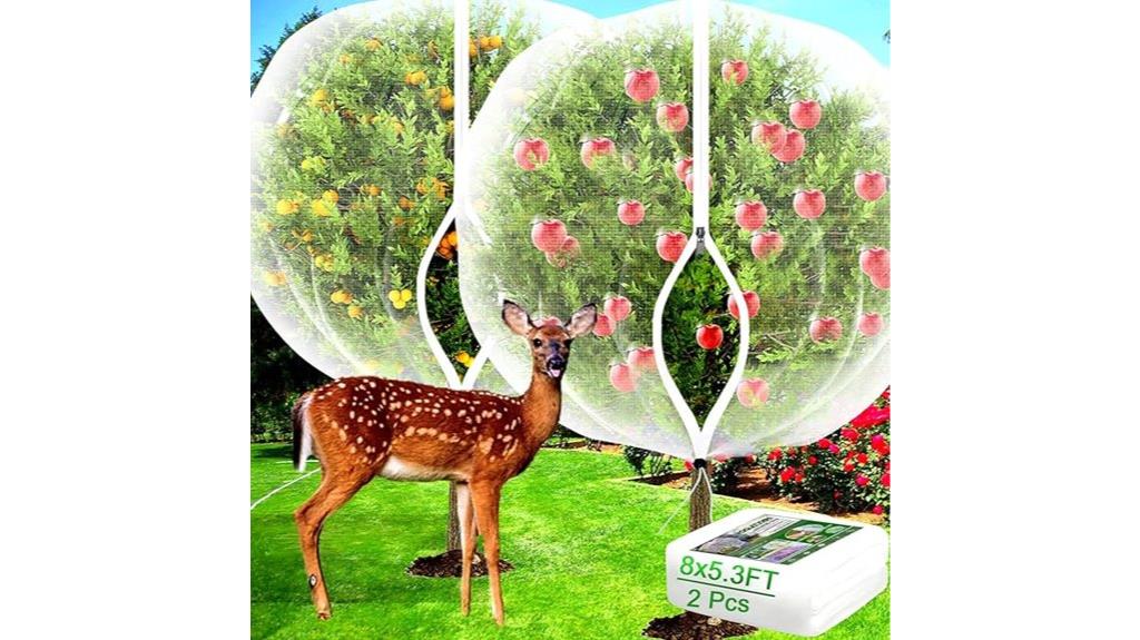 zippered fruit tree netting