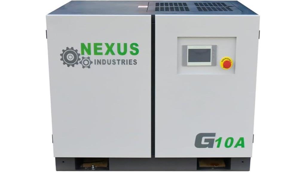 10 hp rotary screw compressor
