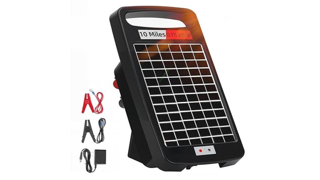 10 mile electric fence charger