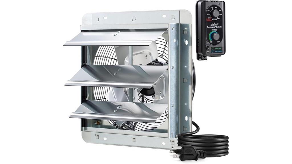 12 inch wall exhaust fan