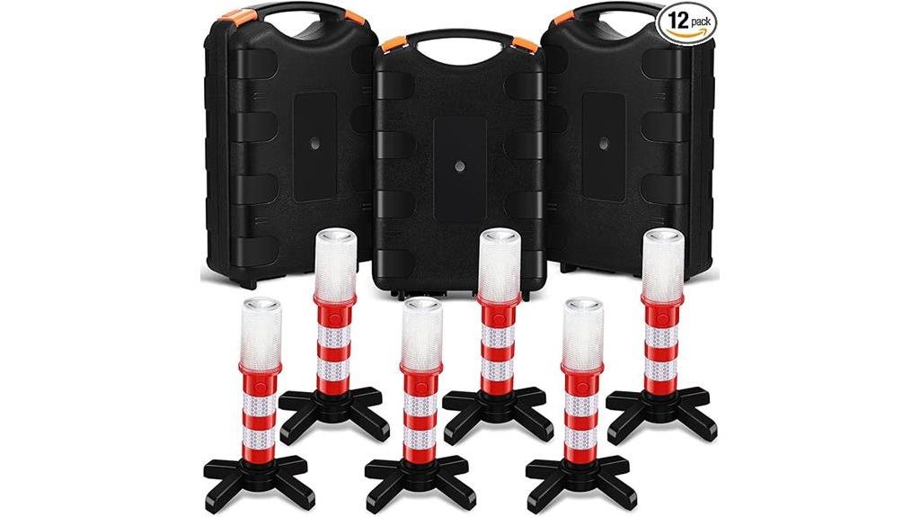 12 pack emergency road flares