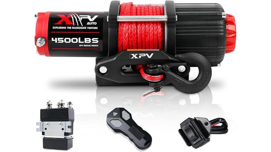12v waterproof towing winch