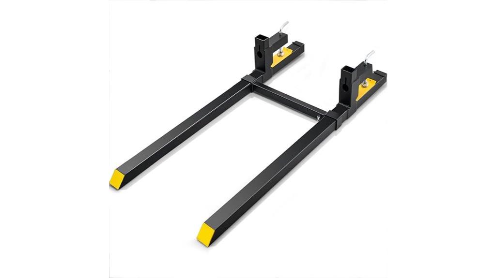 2000 lbs clamp on forks