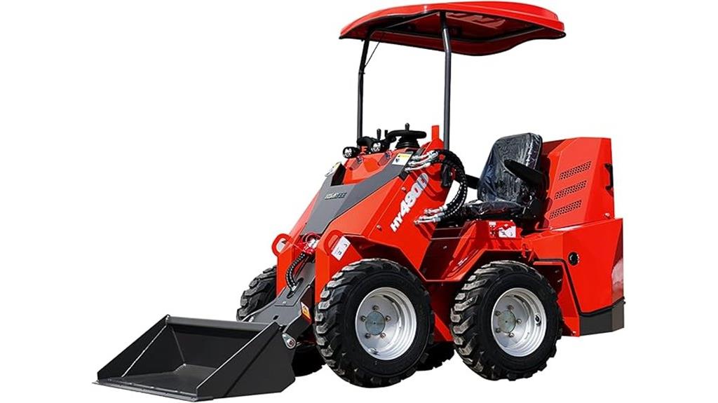 23hp gas mini skid steer