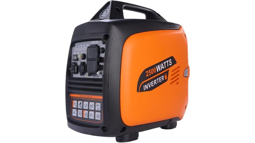 2500w portable gas generator