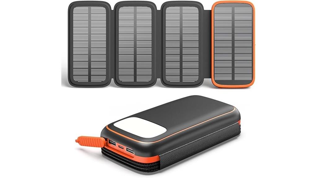 27000mah foldable solar charger