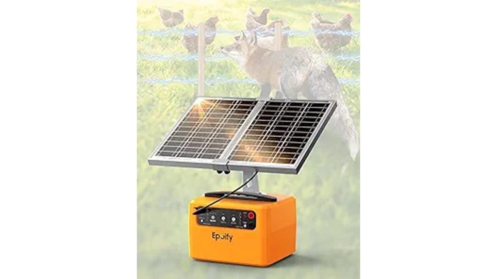 30 mile solar fence charger