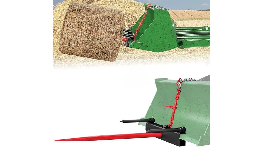 39 inch hay bale spear