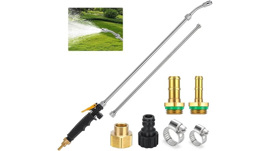 44 inch brass sprayer wand