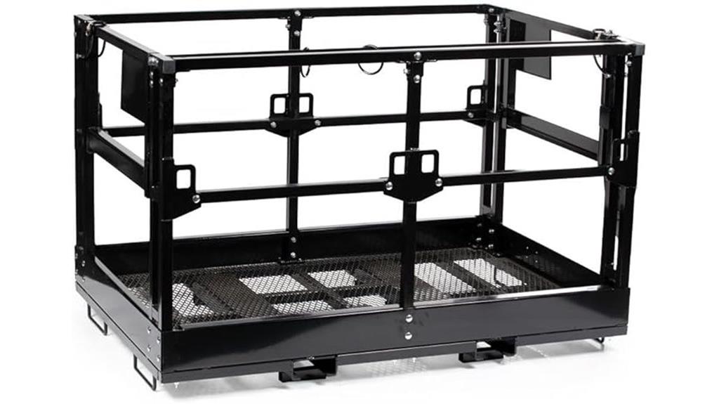4x6 mesh telehandler platform