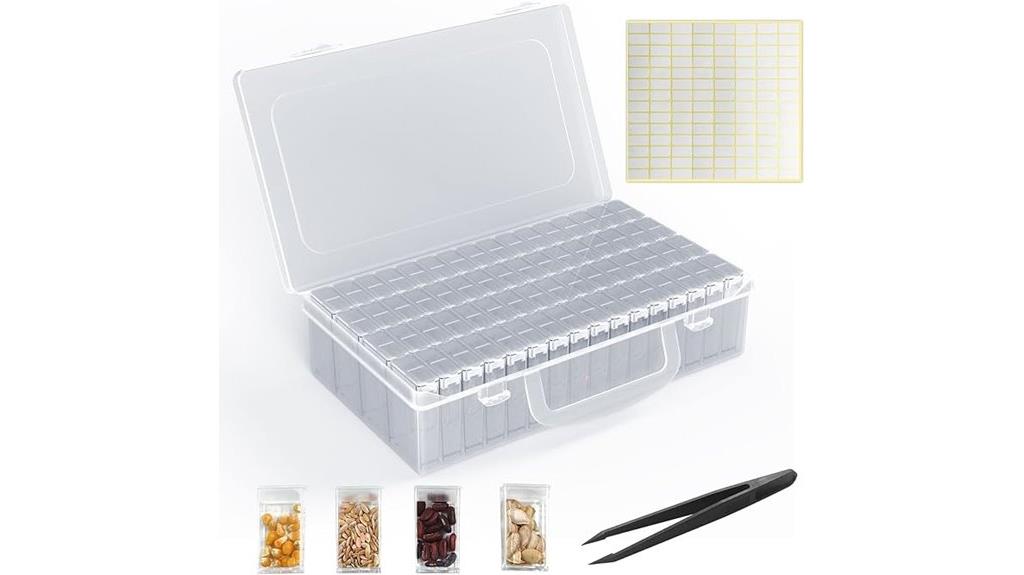 64 slot seed storage box