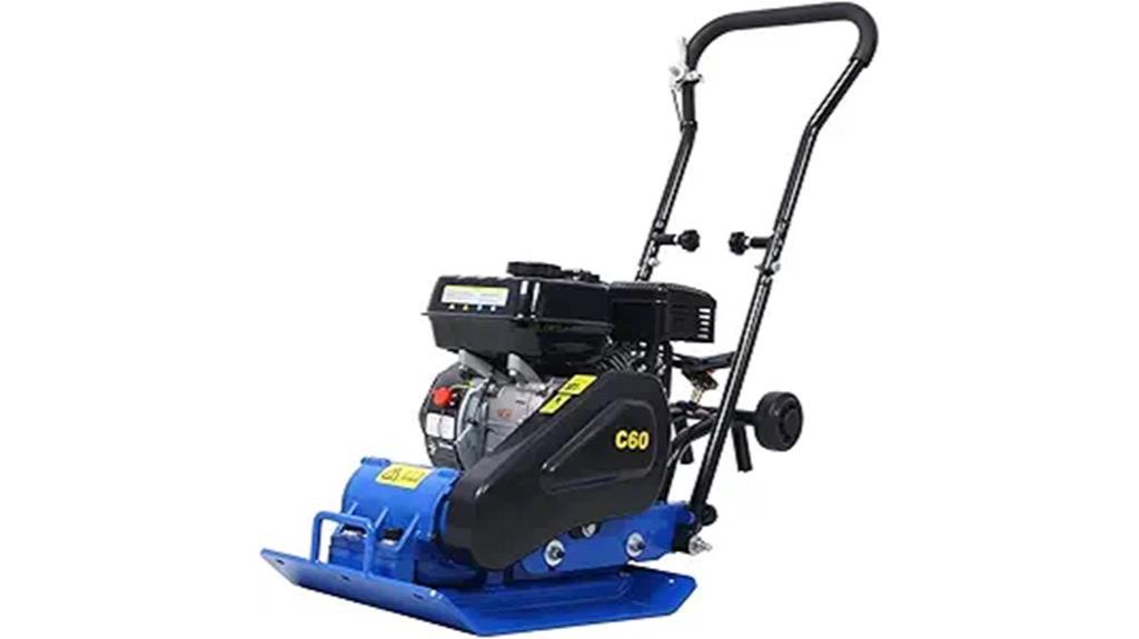 6 5hp gas plate compactor