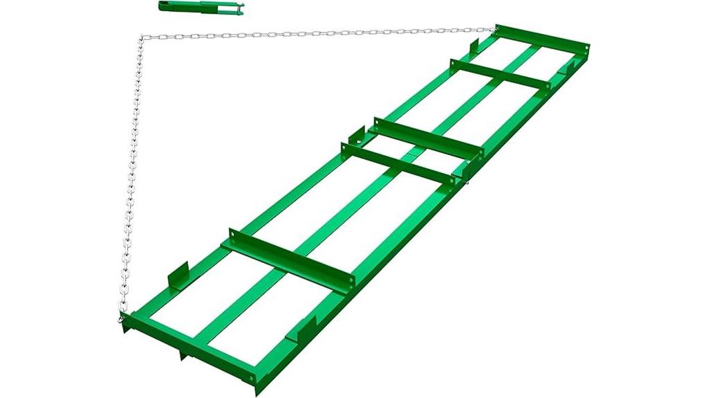 8 foot drag harrow grader