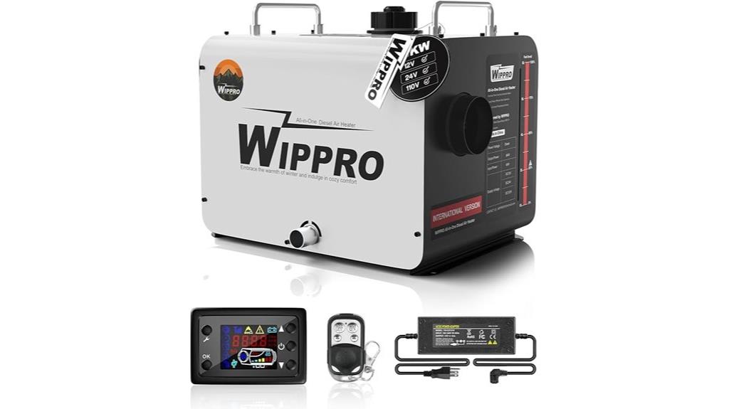 8kw diesel heater remote