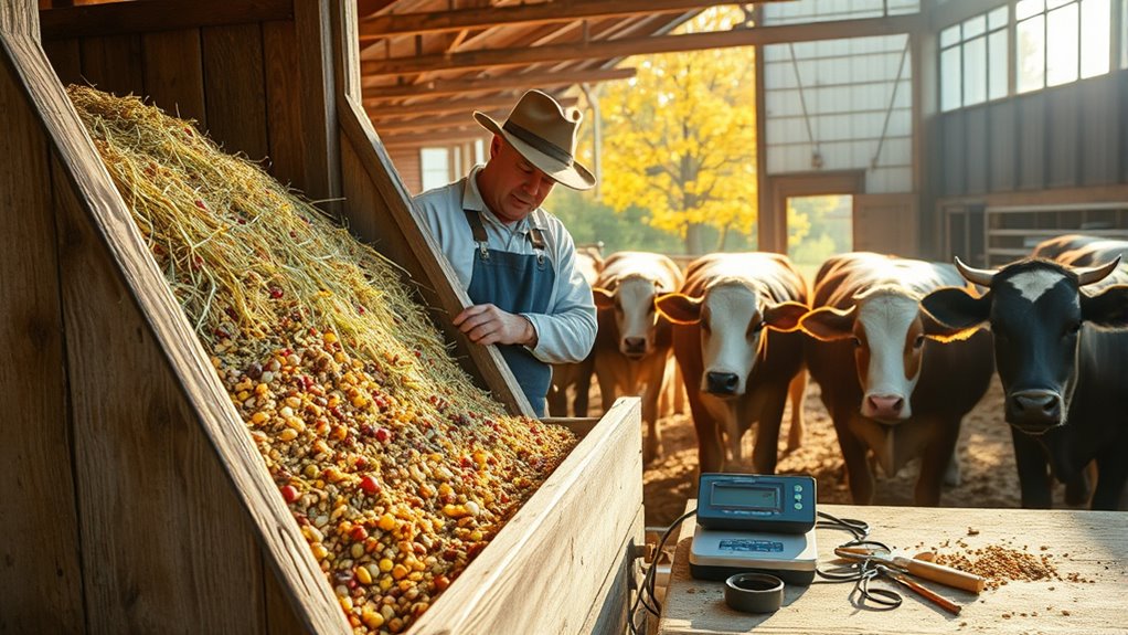 adjust livestock energy needs