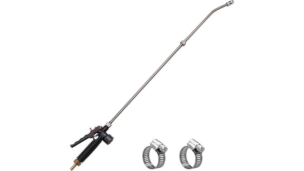 adjustable brass sprayer wand