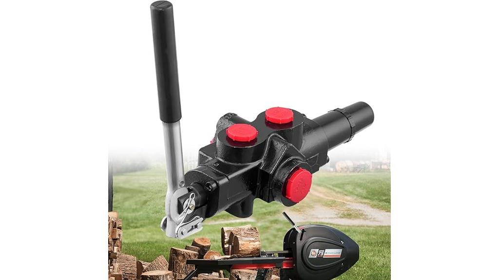 adjustable detent hydraulic valve