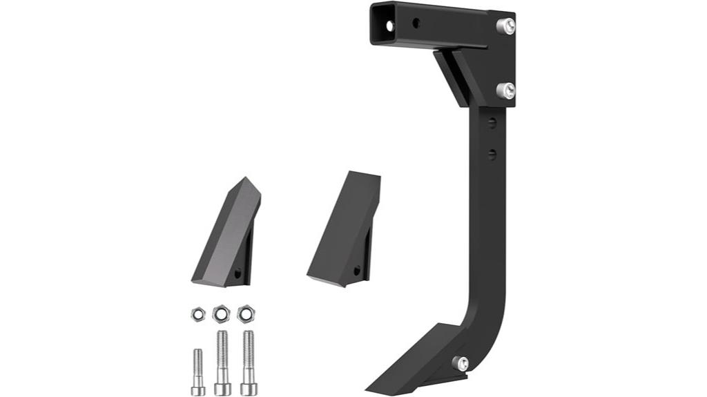 adjustable hitch trencher