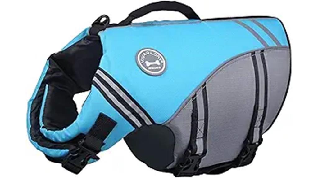 adjustable small dog life jacket