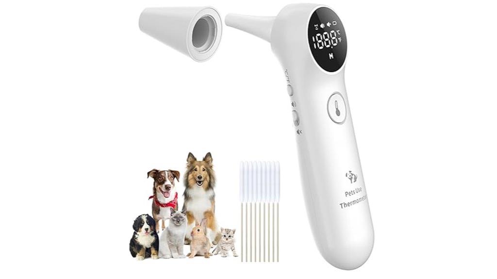 animal specific ear thermometer