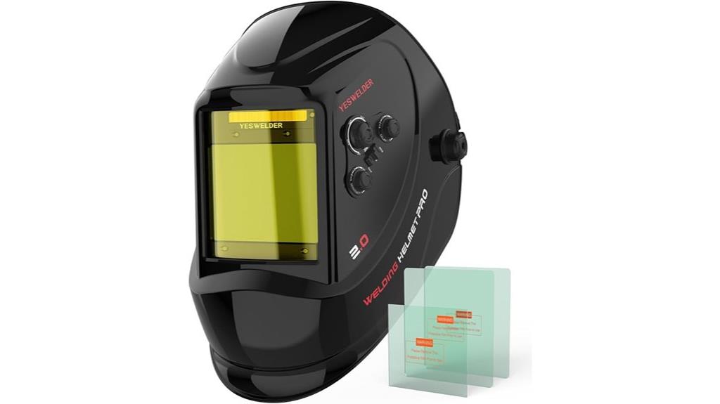 auto darkening welding helmet