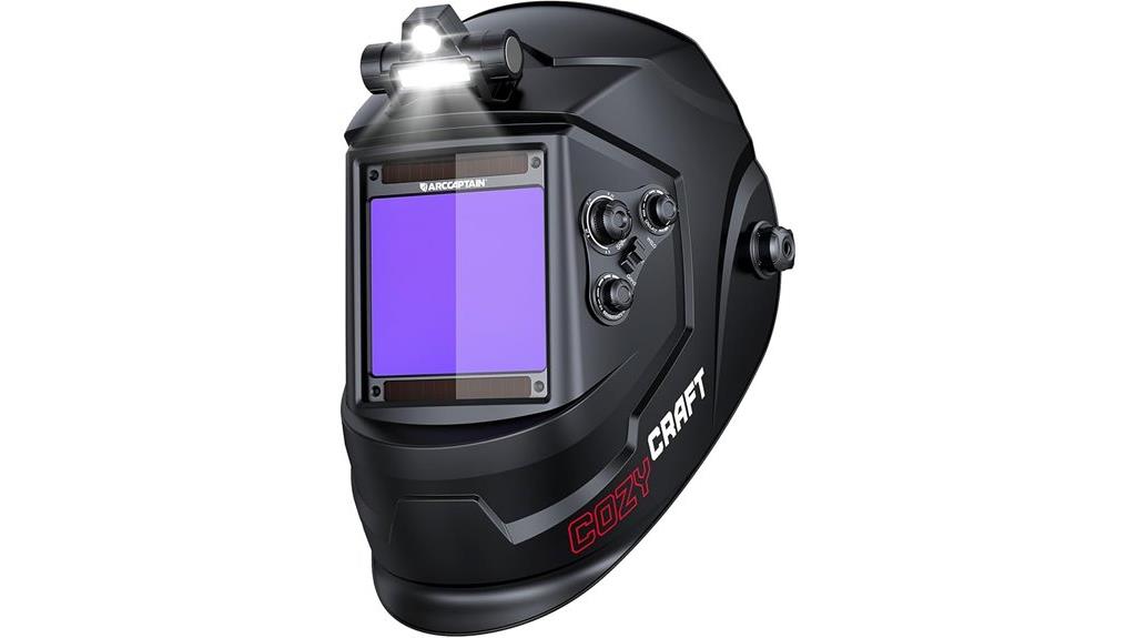 auto darkening welding helmet