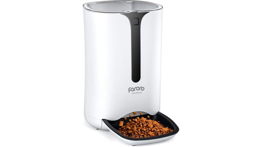 automated pet food dispenser