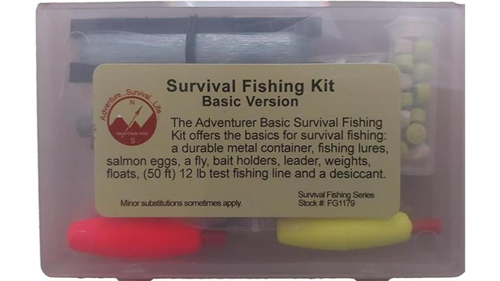 basic survival fishing kit
