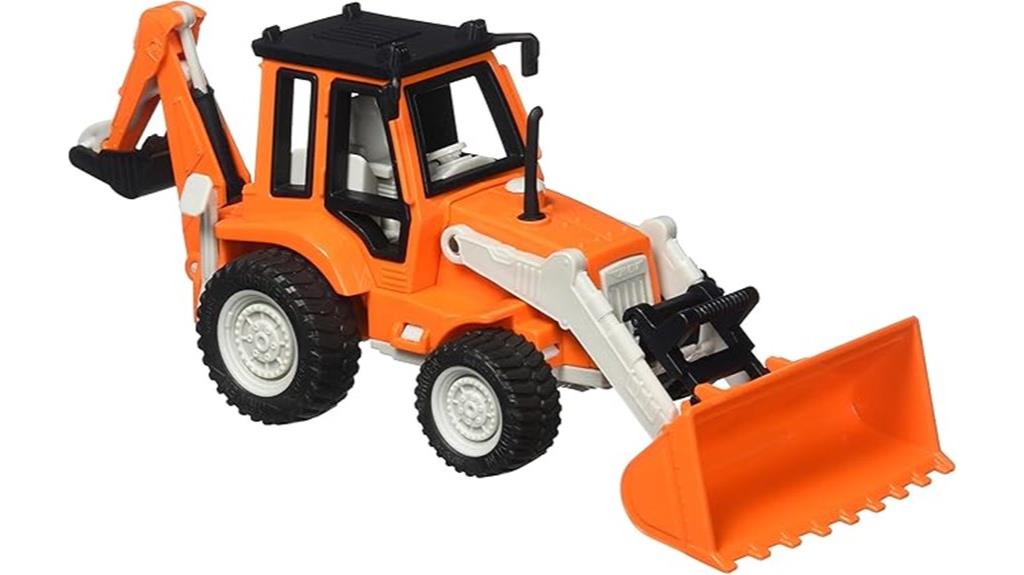 battery powered backhoe toy