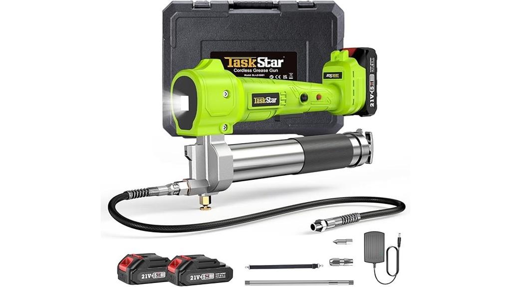 battery powered grease gun kit