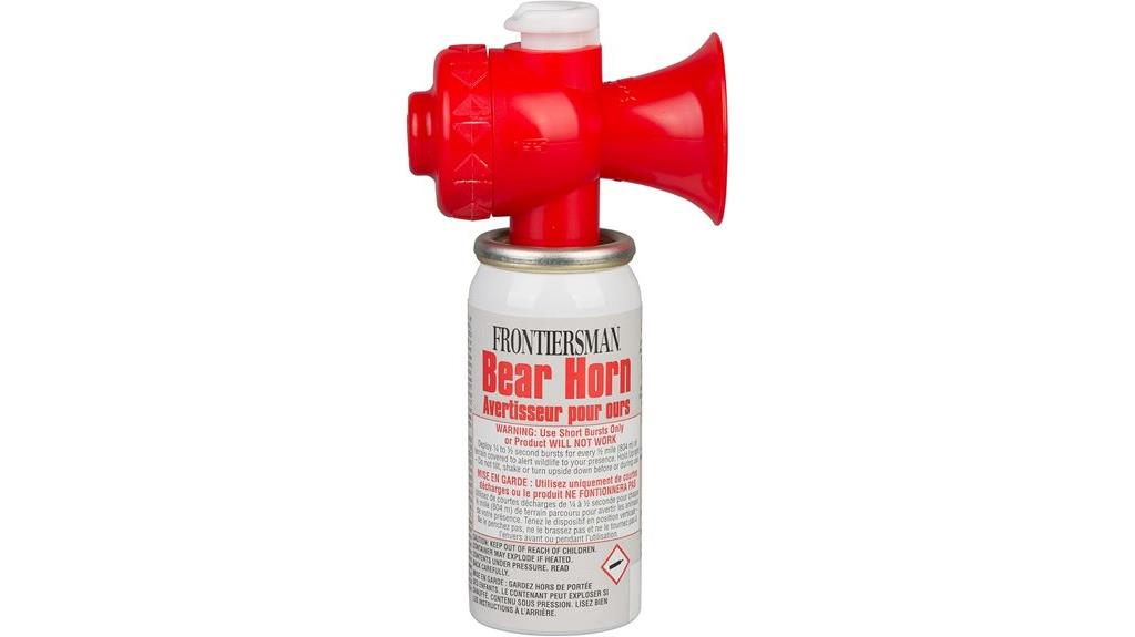 bear horn for frontiersman