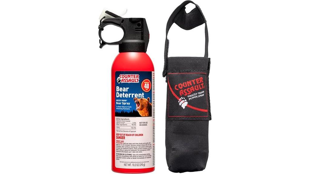 bear spray with 40ft range