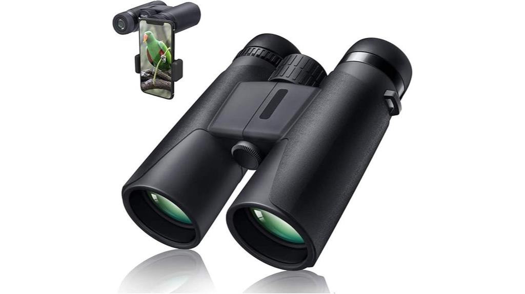 binoculars with smartphone adapter