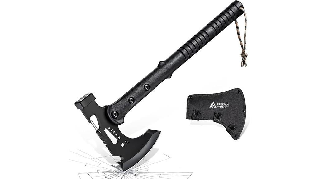camping axe with sheath