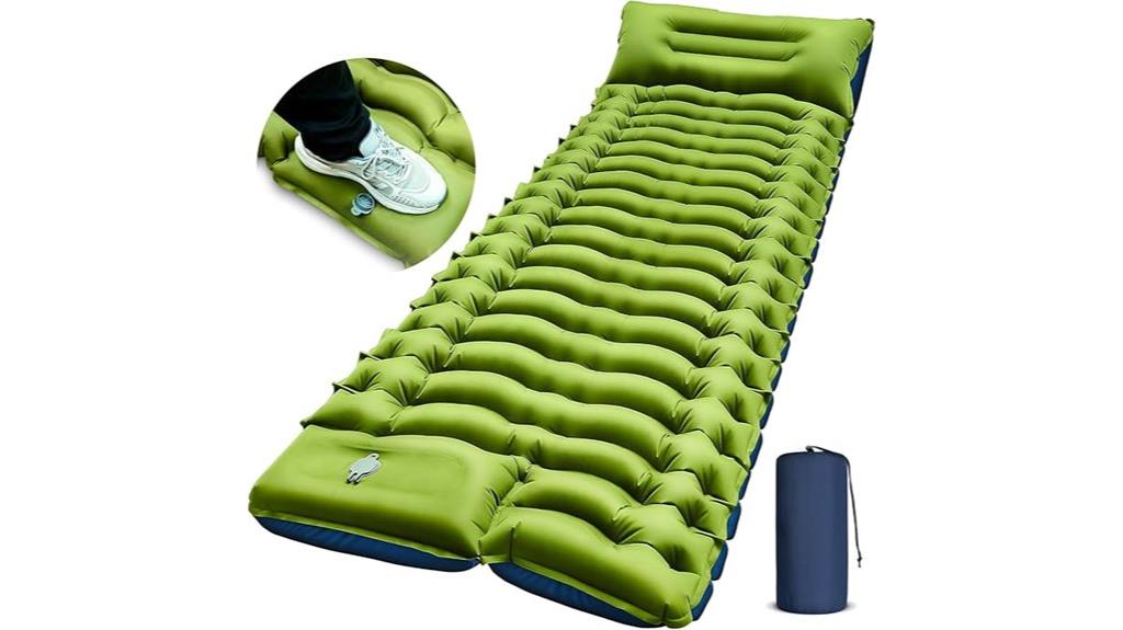 camping sleeping pad pillow